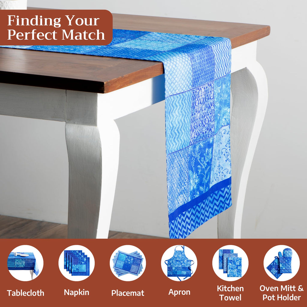 Indigo Love Table Runners