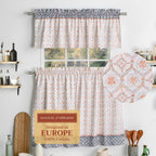 Fair Isle Kitchen Curtains