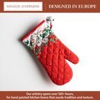 Noel Oven Mitts