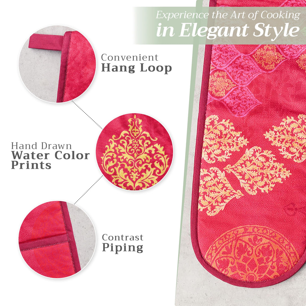 Versailles Double Oven Mitts