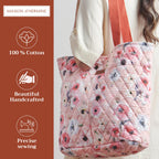 Romantic Poppy Shopping Bags