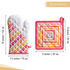 Summer Maze Oven Mitts + Pot Holders