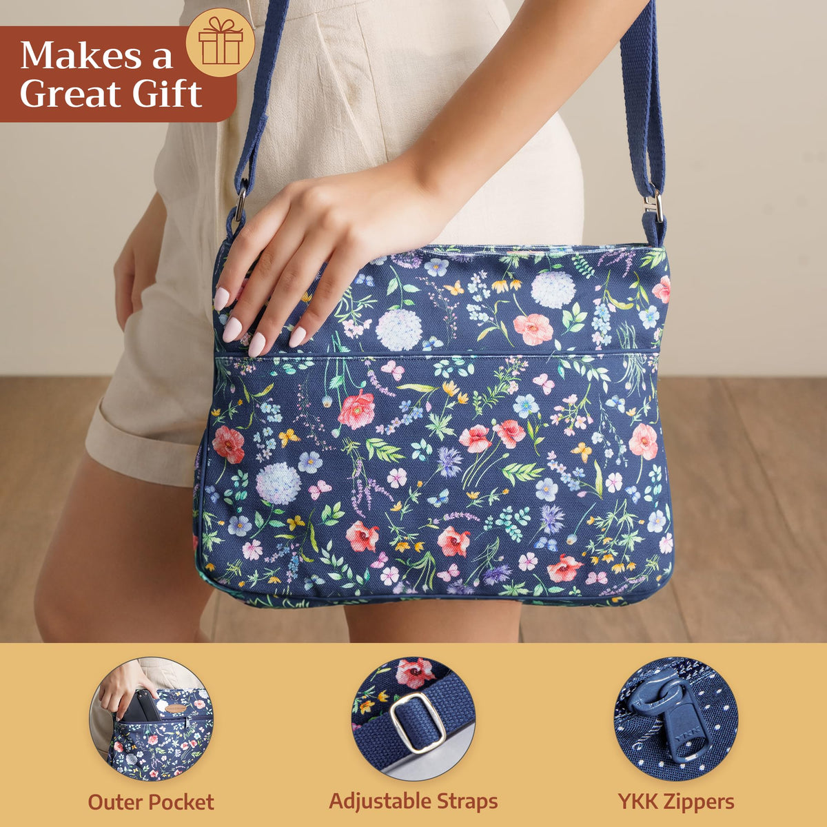 Just Floral Cross Body Bags
