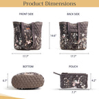 Meadow Florals Shopping Bags