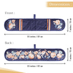Pumpkin Blues Double Oven Mitts