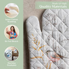 Meadow Florals Oven Mitts