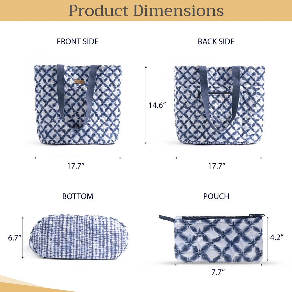 Shibori Shopping Bags