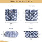 Shibori Shopping Bags
