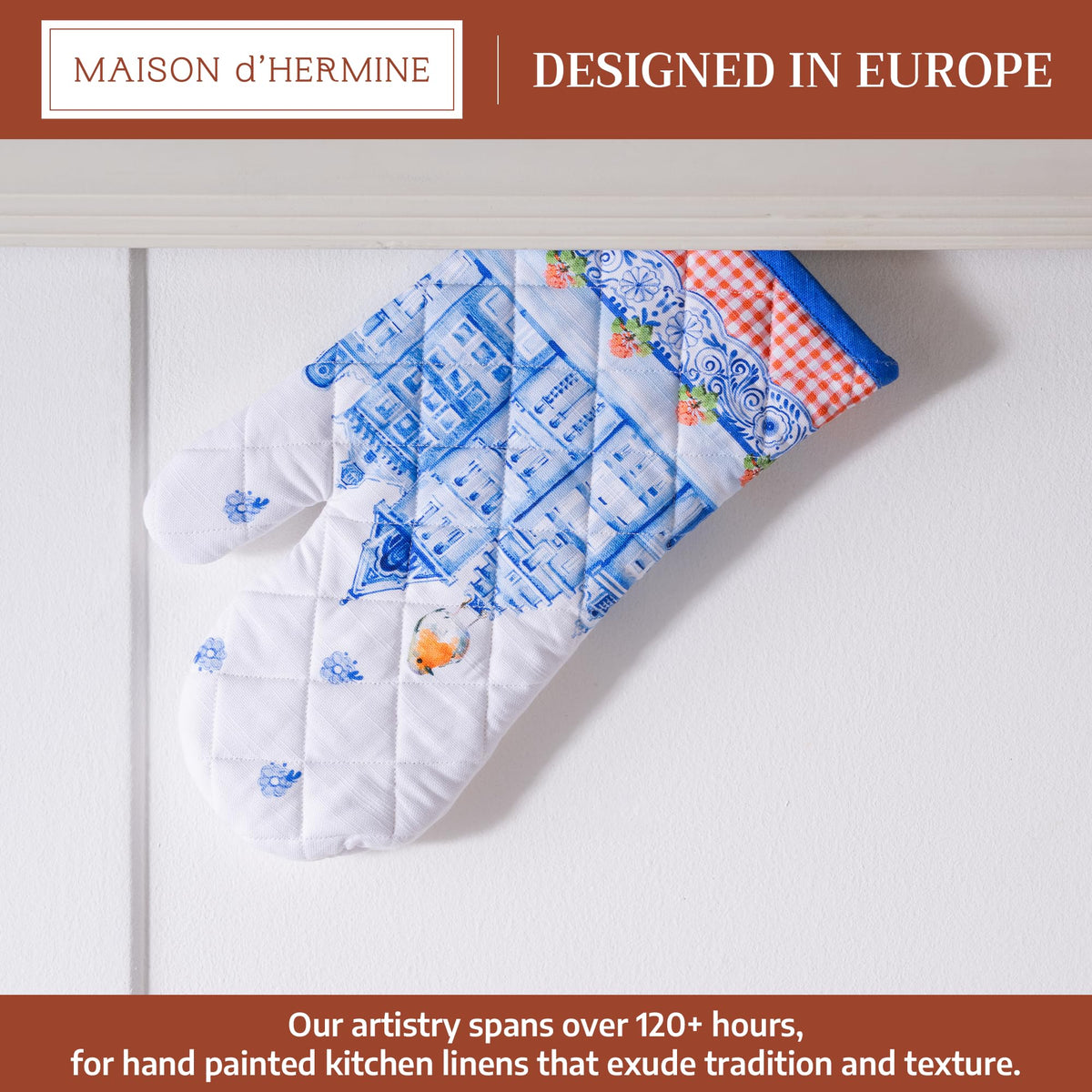 Amsterdam Canals Oven Mitts