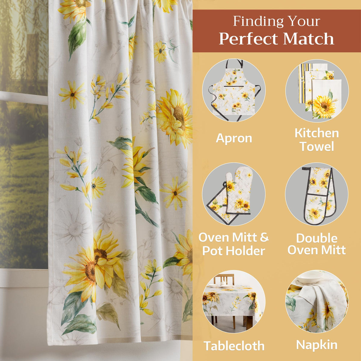 Candice Kitchen Curtains