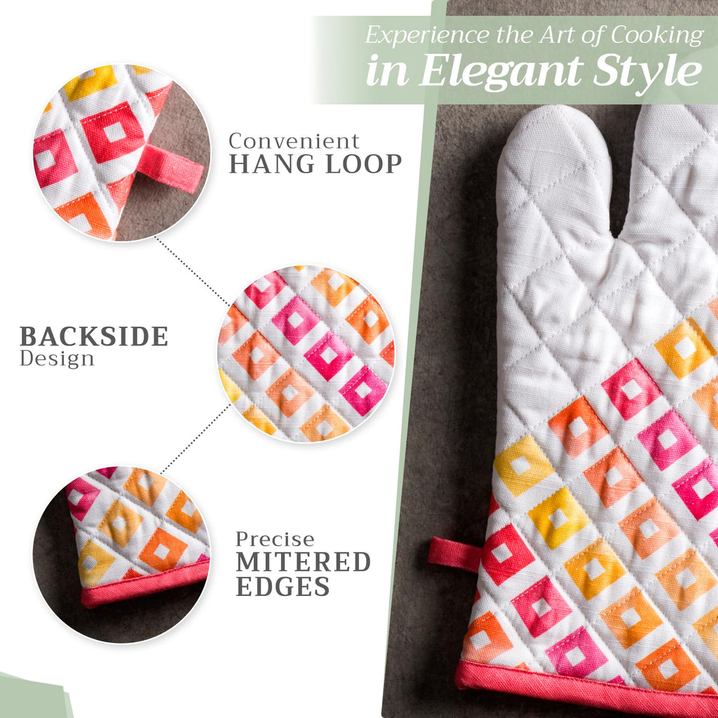 Summer Maze Oven Mitts + Pot Holders