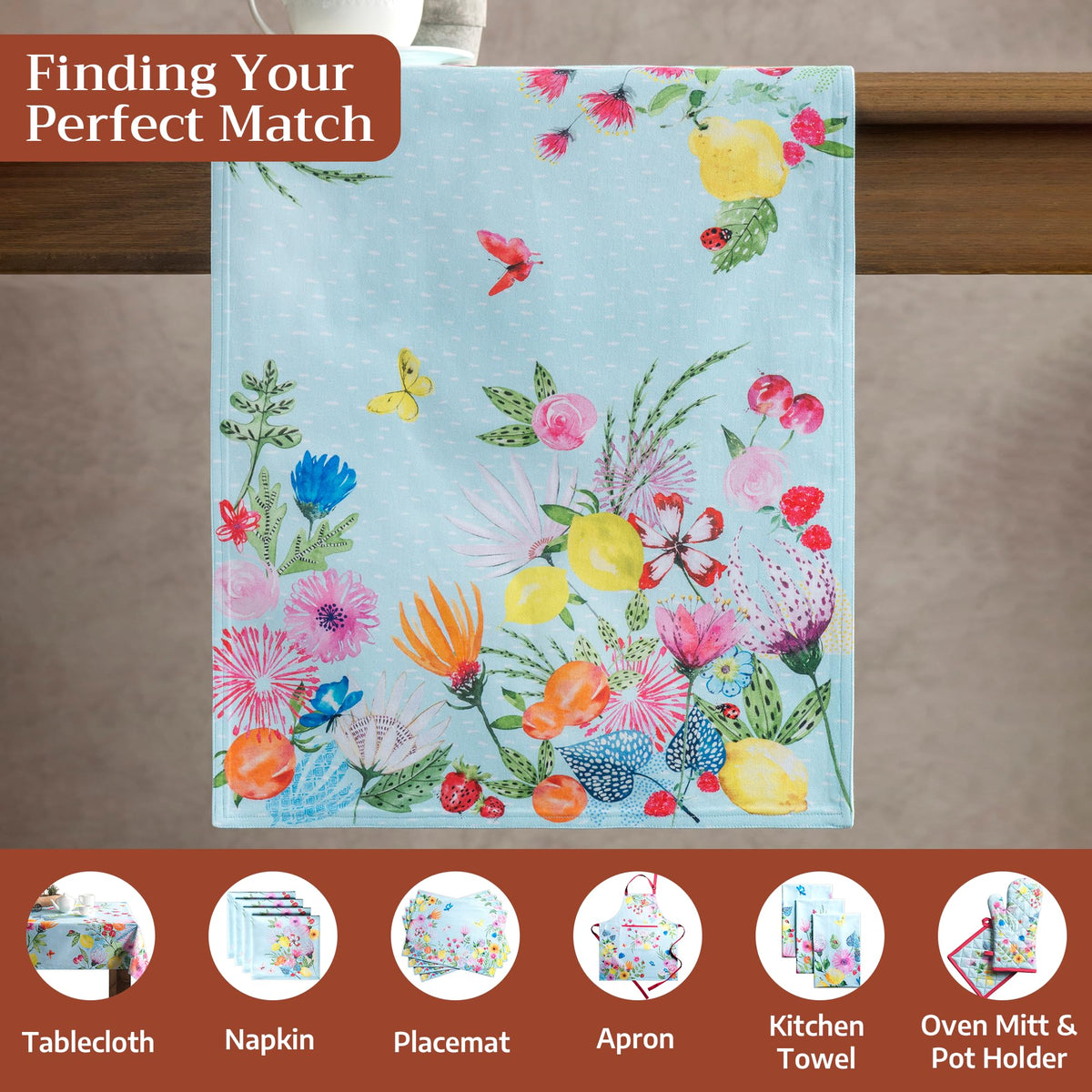 Jardin D'Ete Table Runners