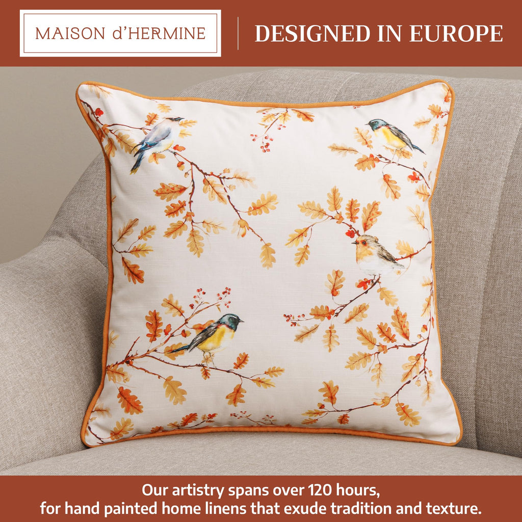Oak Leaves Throw Pillow Covers