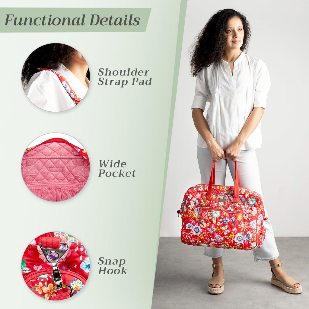 Happy Florals Weekend Bags