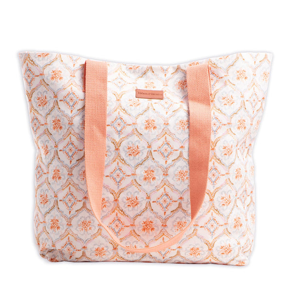 Fair Isle Canvas Tote Bags