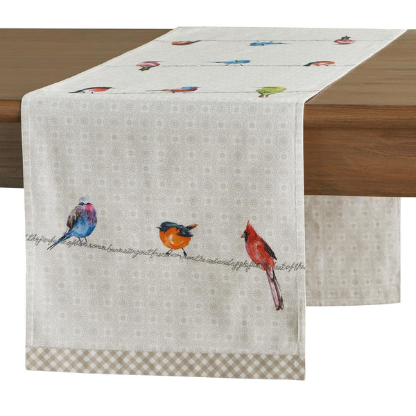 Birdies on Wire Table Runners