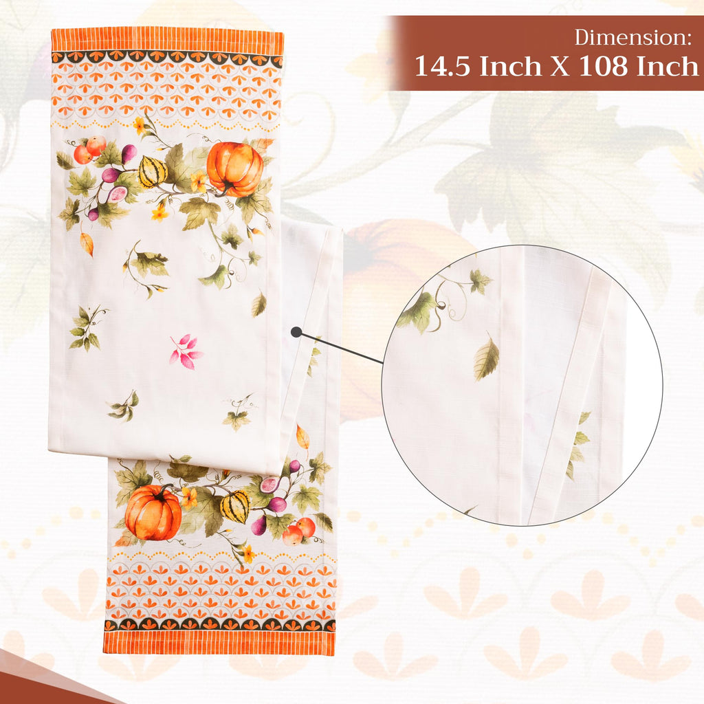 Pumpkin Garden Table Runners