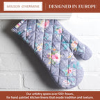 Sweet Rose Lavender Oven Mitts