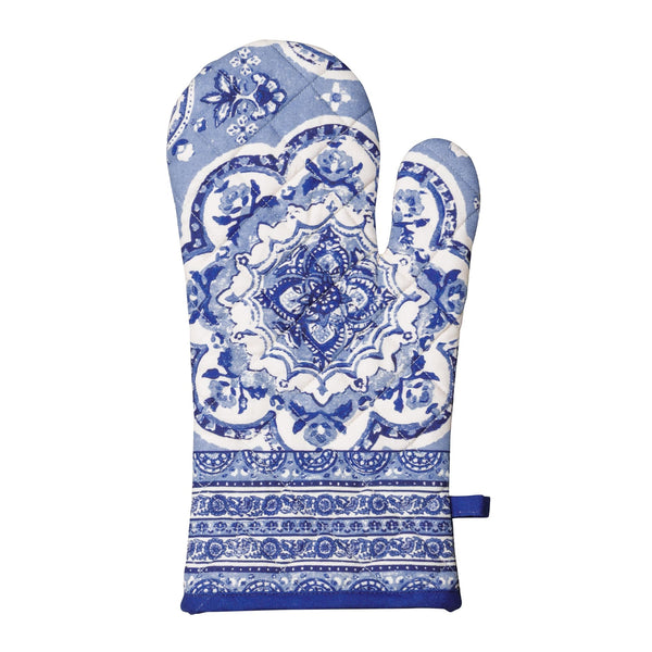 Melodie Bleue Oven Mitts