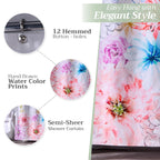 Floral Shower Curtains