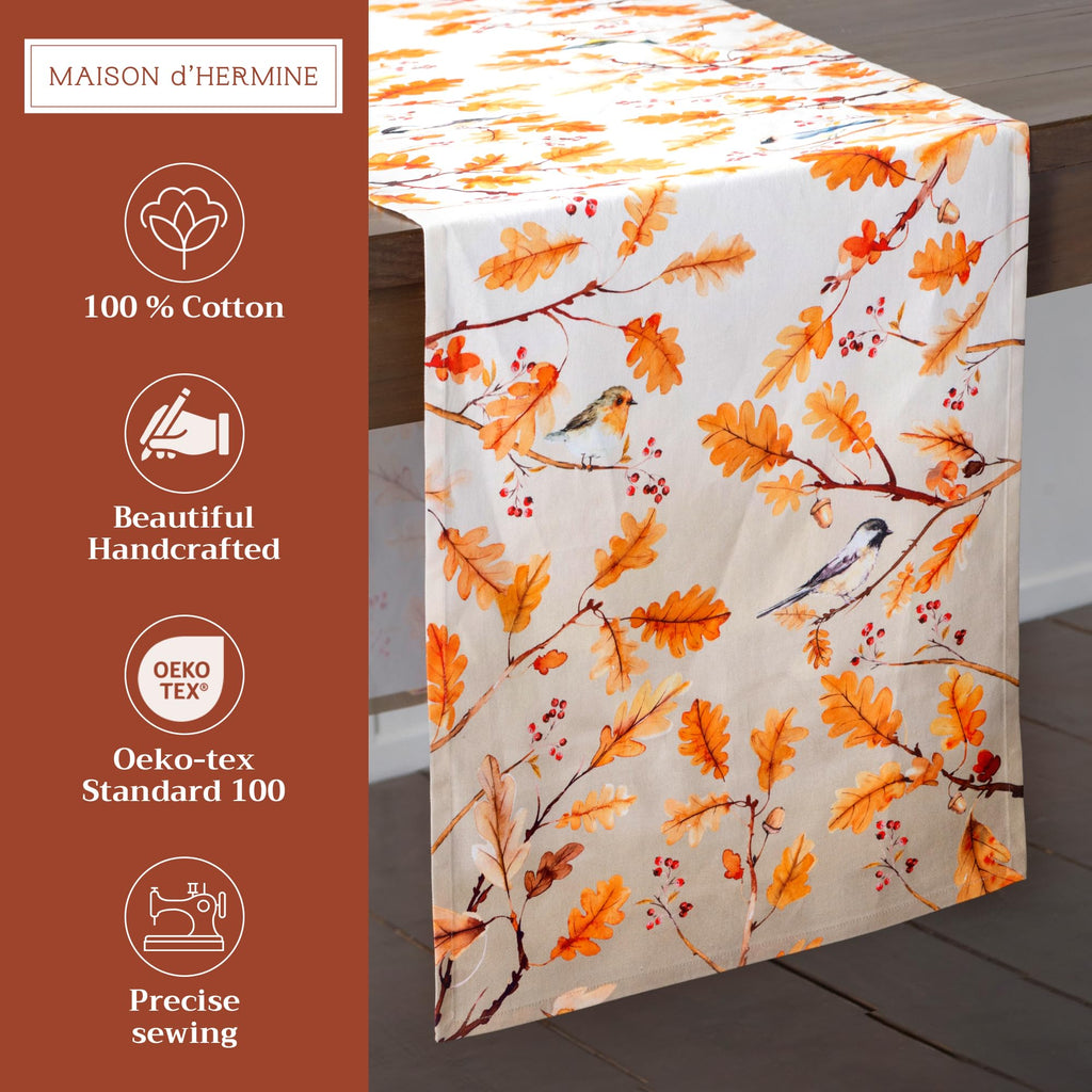 Oak Leaves Table Runners