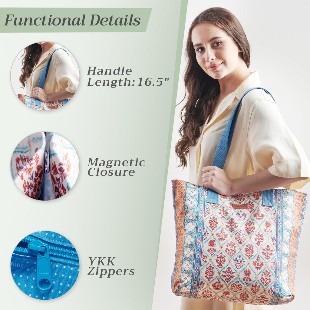 Romane Canvas Tote Bags