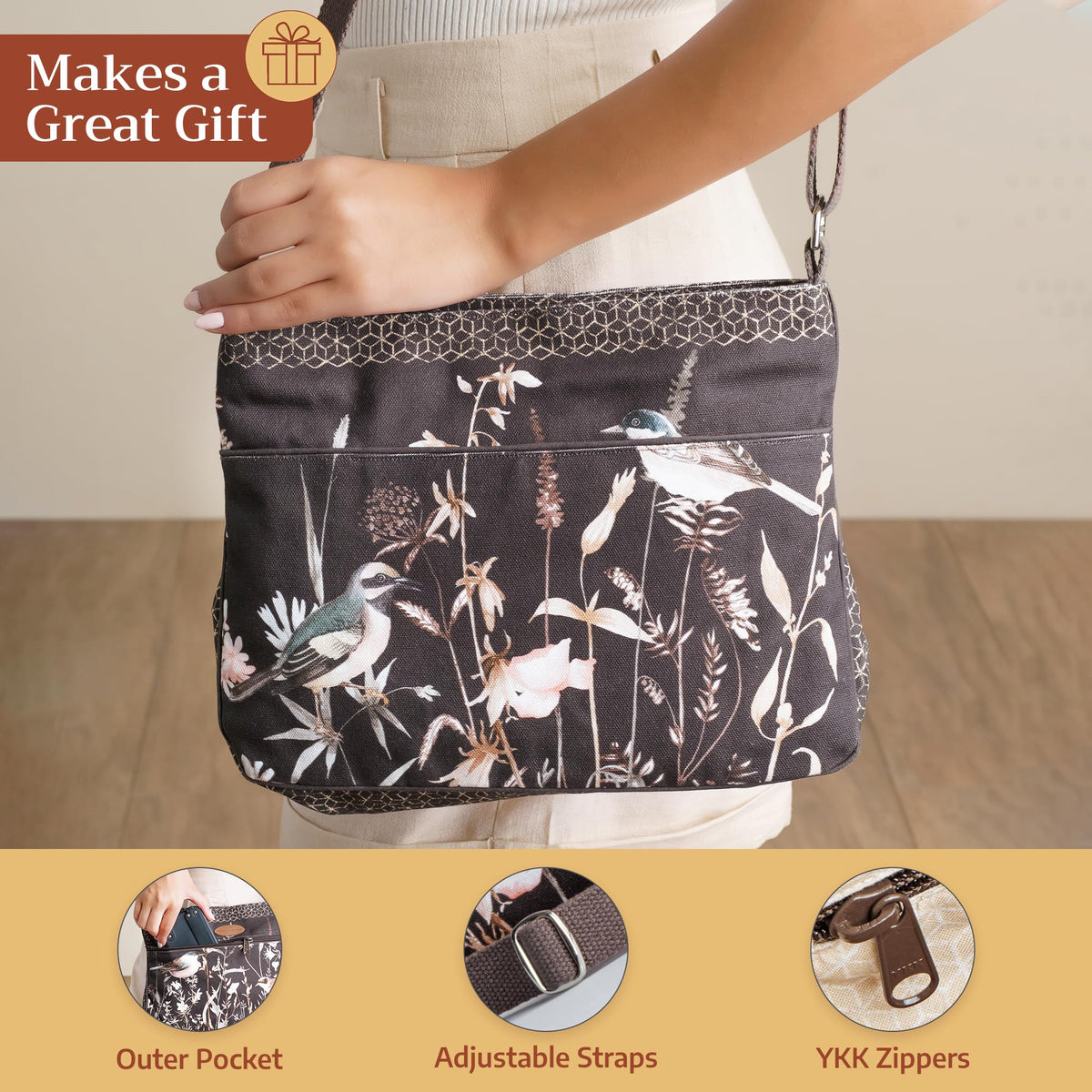 Meadow Florals Cross Body Bags