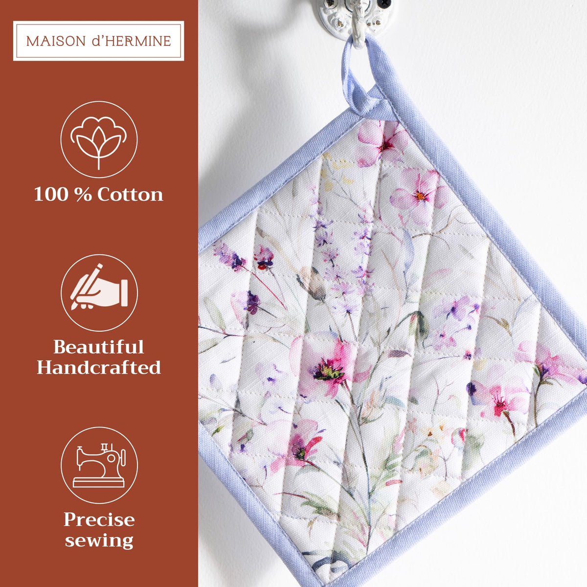 Summer Floral Pot Holders