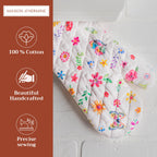 Happy Florals Oven Mitts