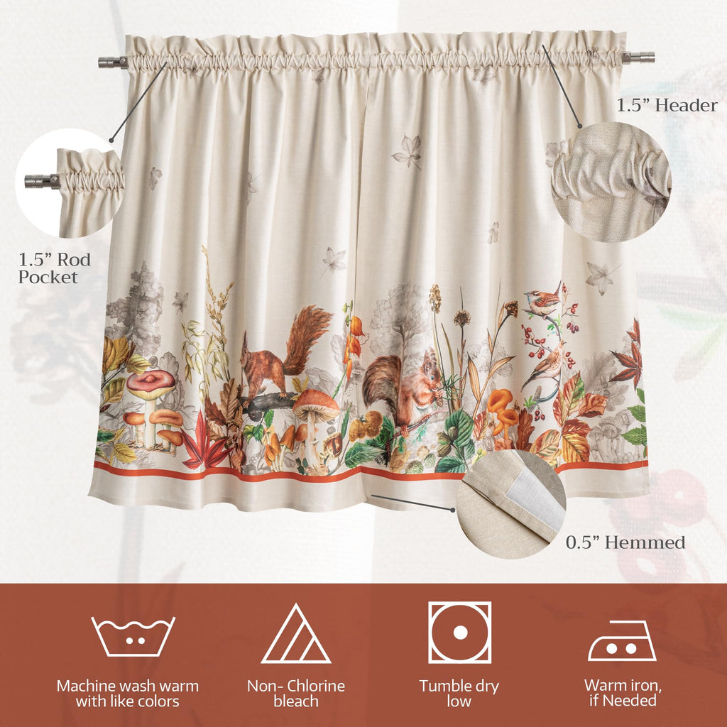 Recolte Kitchen Curtains