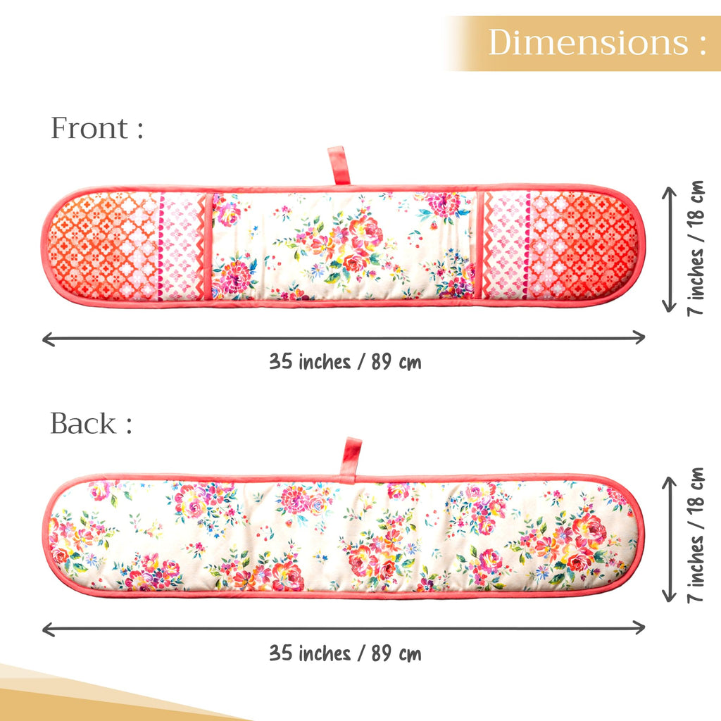 Rose Garden Double Oven Mitts