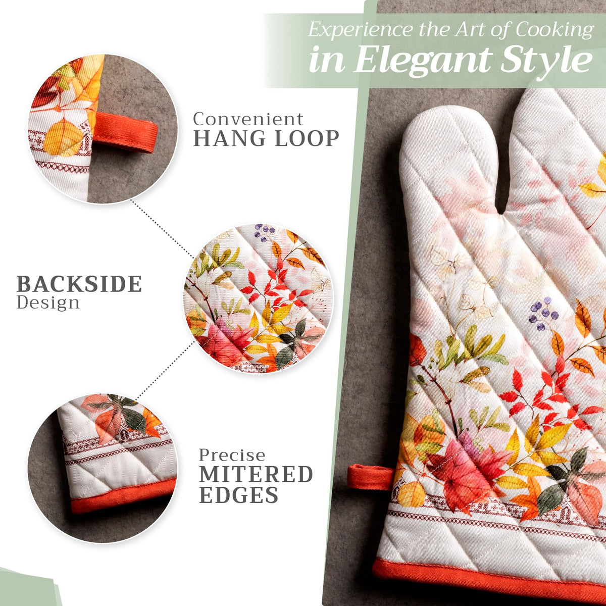 Amarante Oven Mitts