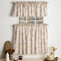 Pretty Autumn Kitchen Curtains