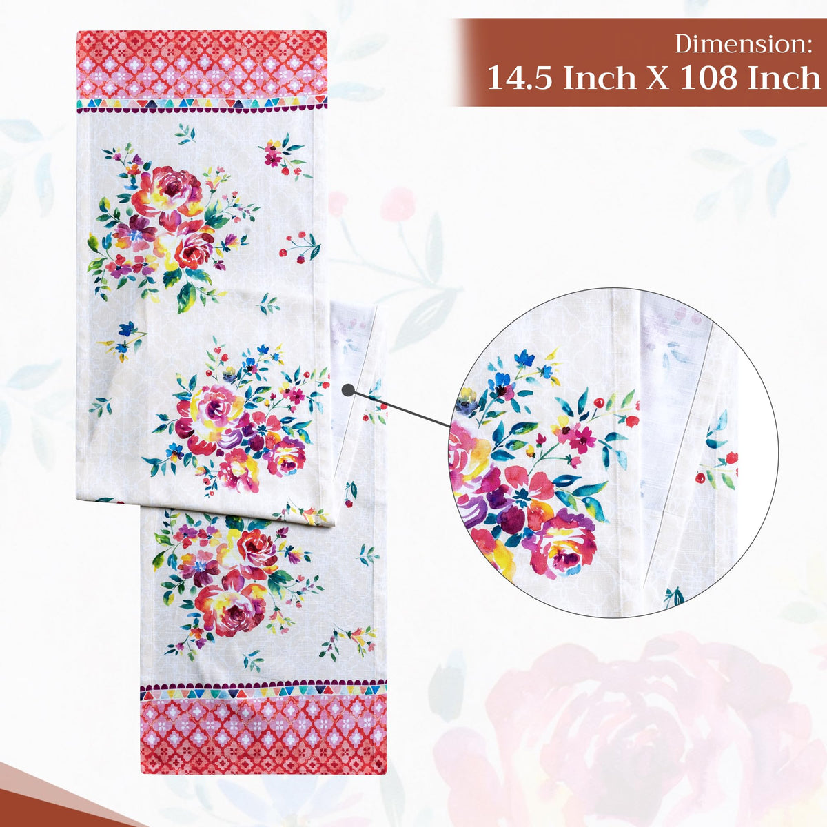 Rose Garden Table Runners