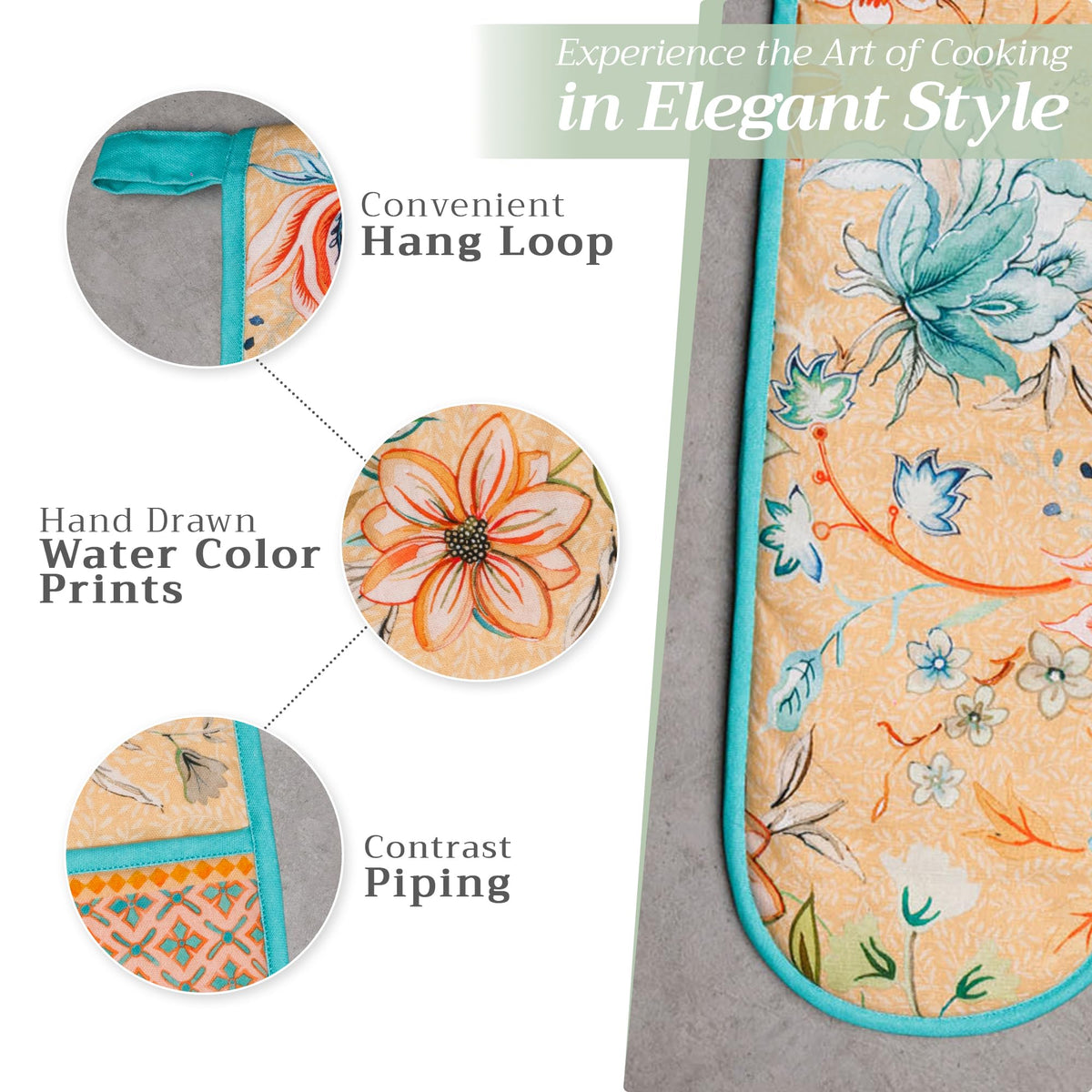 Luxury Loft Double Oven Mitts