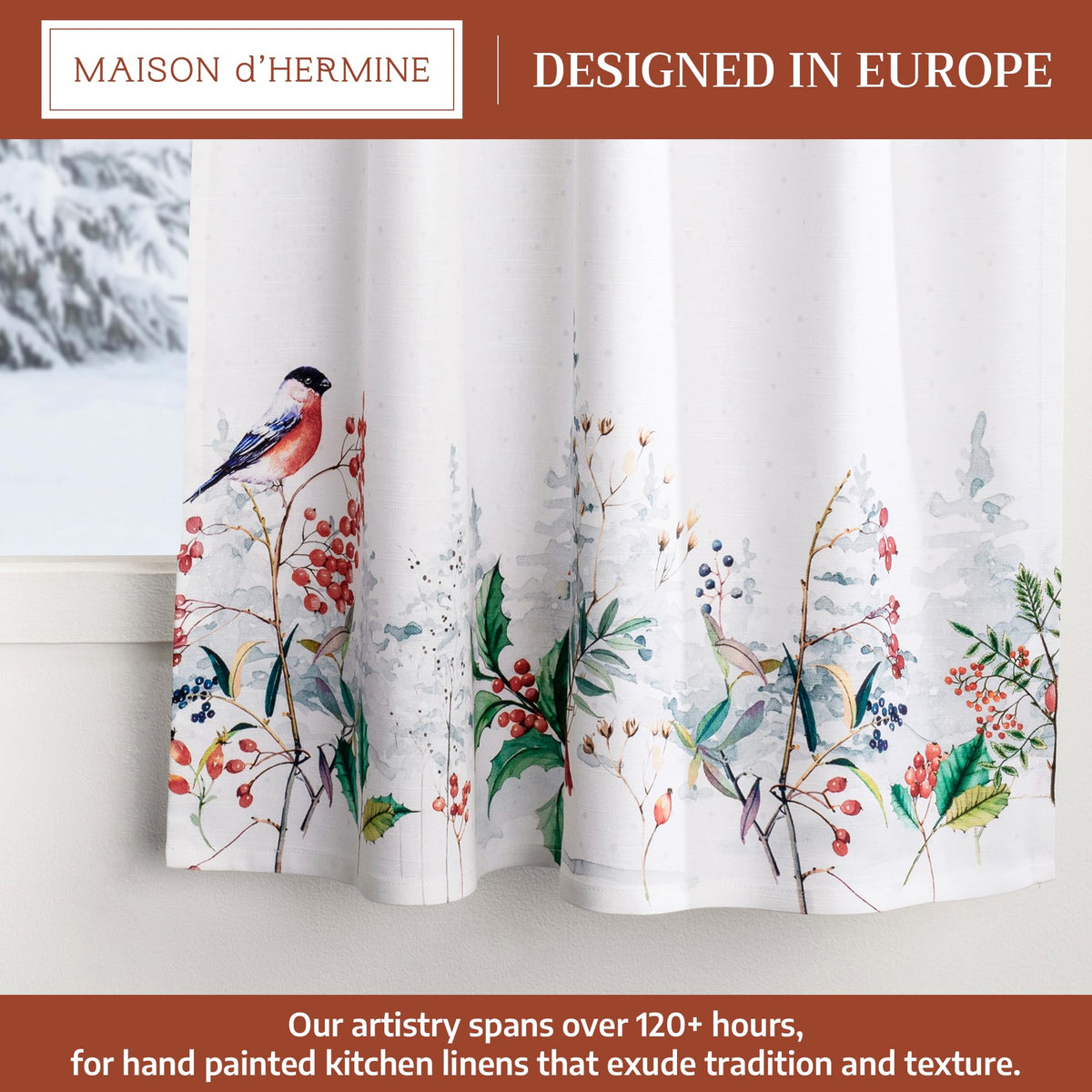 Morzine Kitchen Curtains
