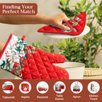 Noel Oven Mitts