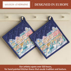 Christmas Market Pot Holders