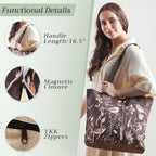 Meadow Florals Canvas Tote Bags