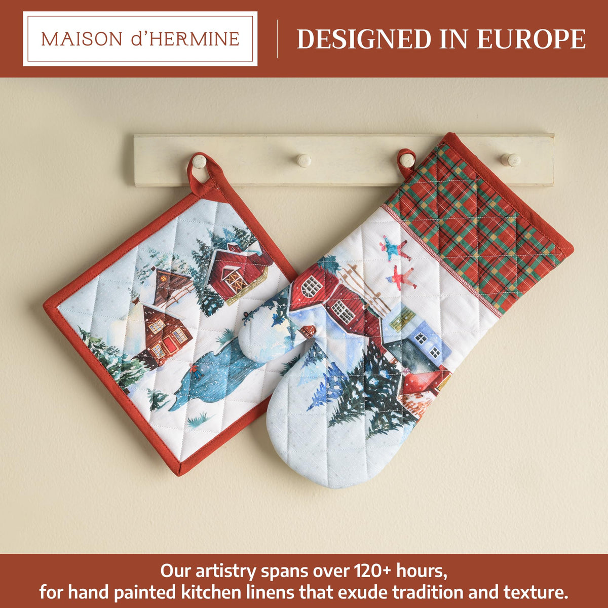 Megeve Oven Mitts + Pot Holders