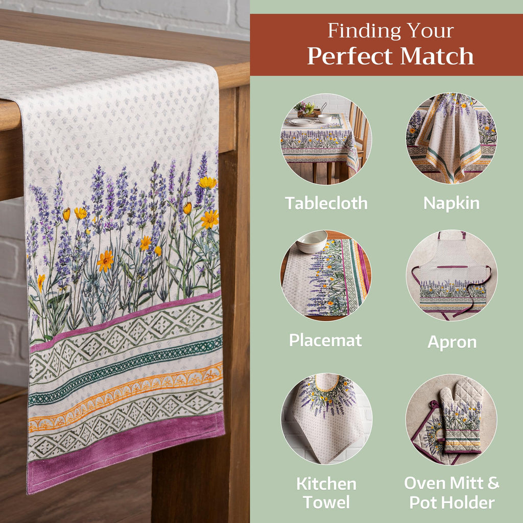 Fanny Lavender Table Runners
