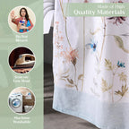 Ice Florals Shower Curtains