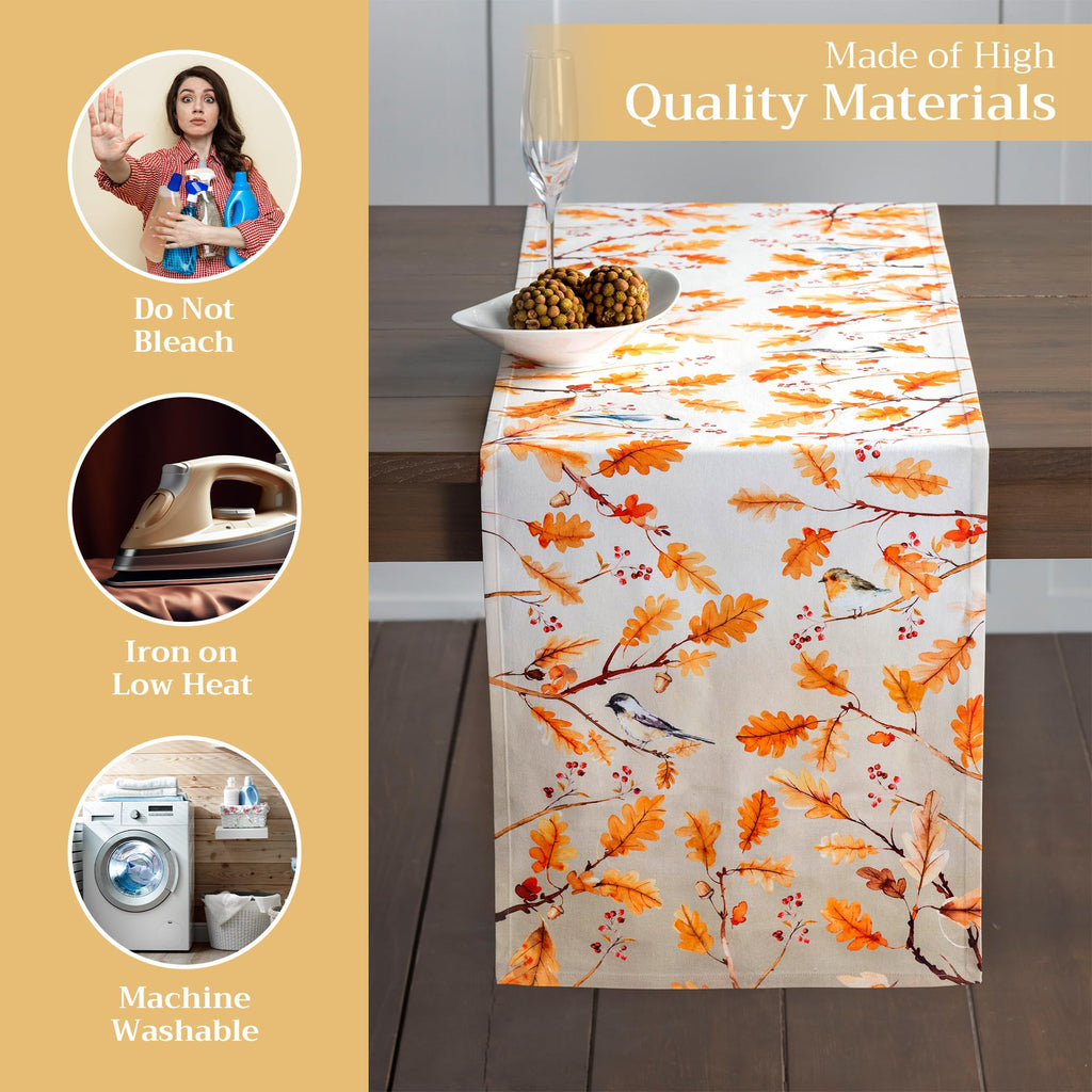Oak Leaves Table Runners