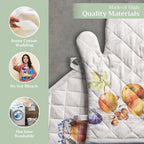 Fruit D'Hiver Oven Mitts + Pot Holders