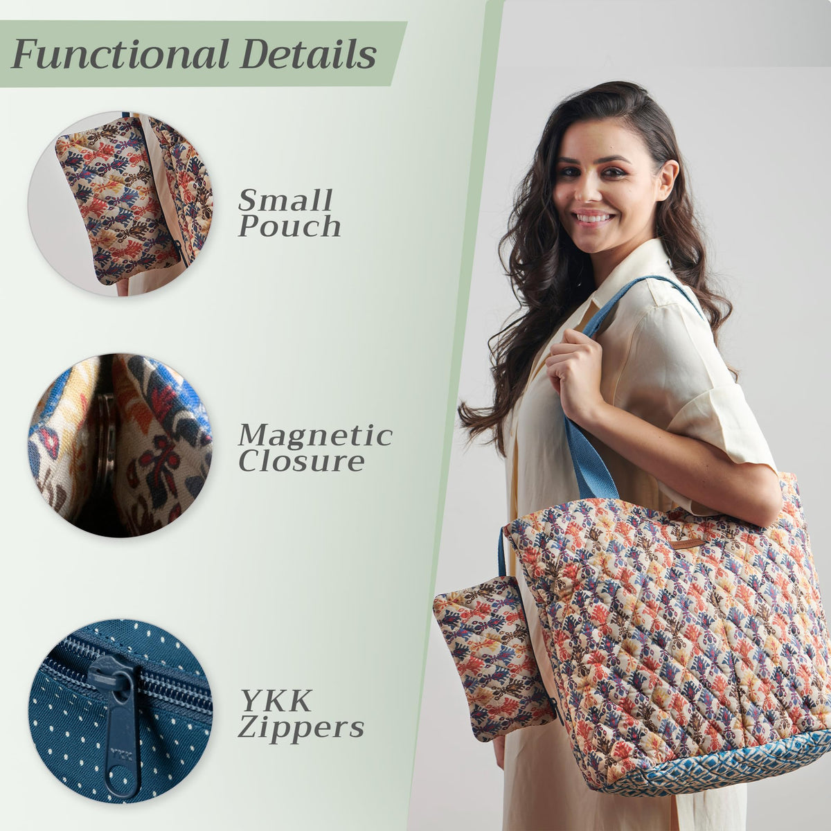 Ikat Shopping Bags