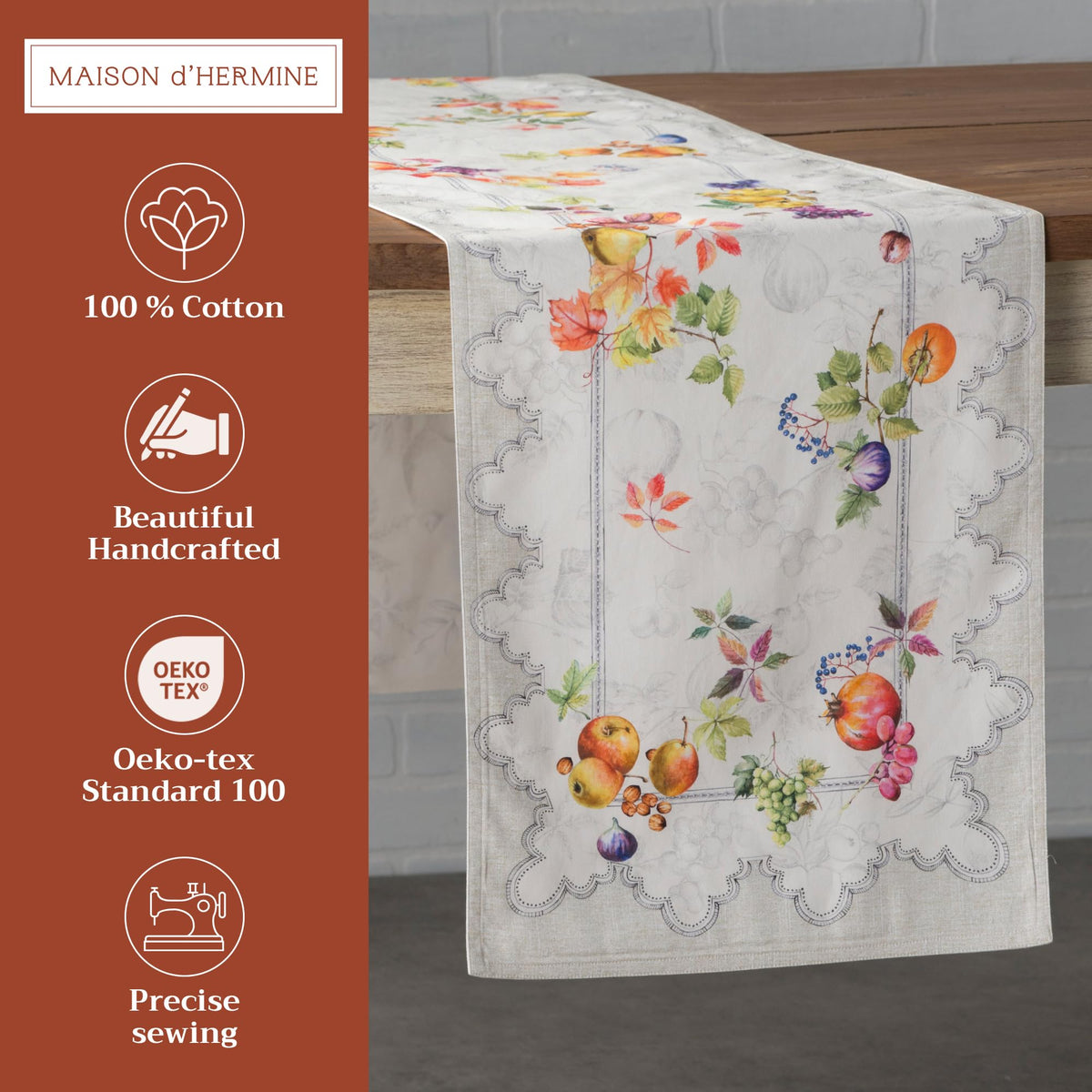 Fruit D'Hiver Table Runners