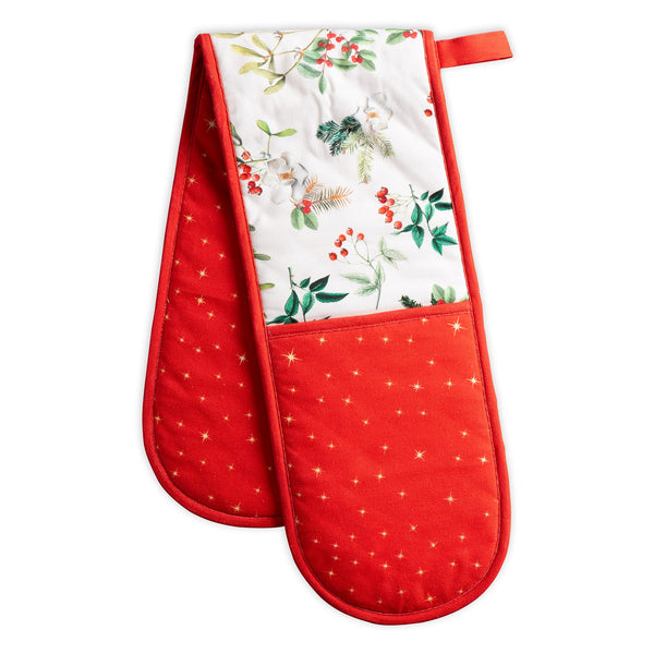 Noel Double Oven Mitts