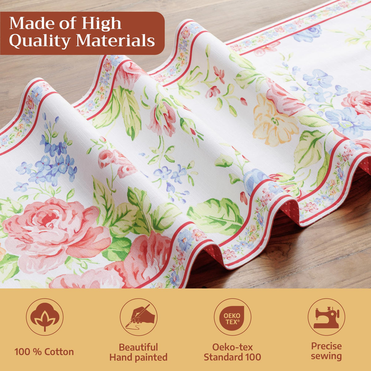 Vintage Floral Table Runners