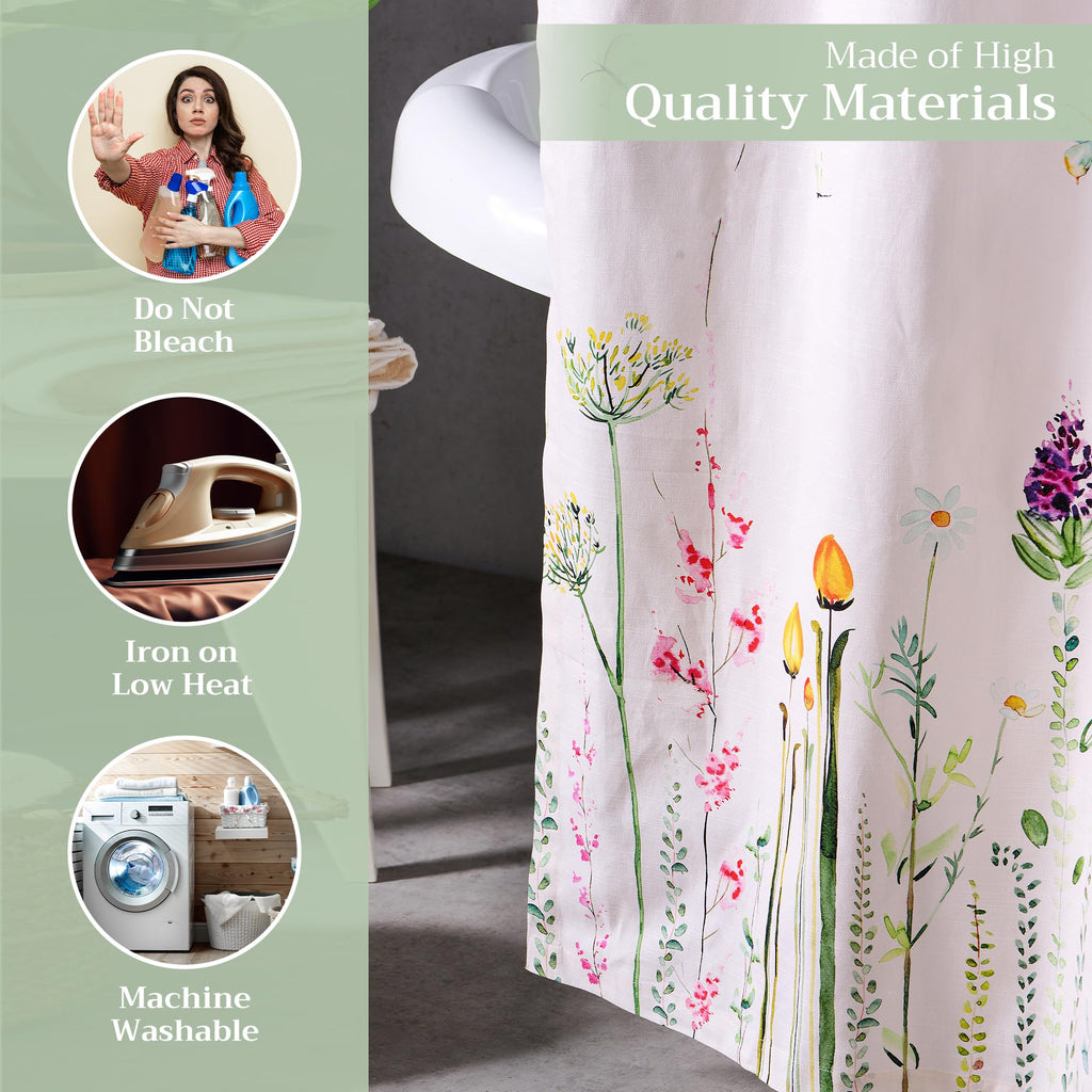 Botanical Fresh Shower Curtains