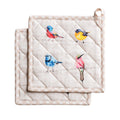 Birdies on Wire Pot Holders